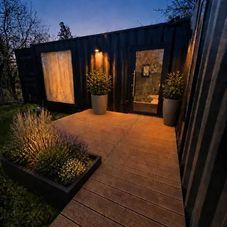 Casa de Férias Luxury Design Tiny House Entlang Der Suedlichen Weinstrasse Kirrweiler (Sudliche Weinstrasse)